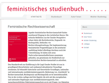Tablet Screenshot of feministisches-studienbuch.de